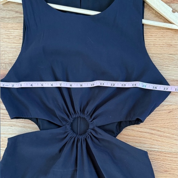 Zara women’s black cut-out dress size L - Picture 4 of 5